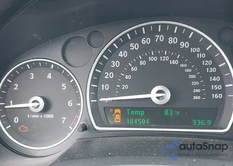 2008 Saab 9-3 Aero z USA, uszkodzony, nr VIN YS3FH41U281136270